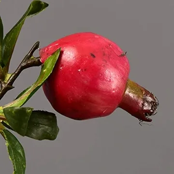 Vibrant Artificial Pomegranate Branches for Home Decor