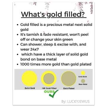 Small Gold Huggie Hoop Earring Set for Cartilage Helix Tragus Nose Ring Hoop, Tiny 14K Yellow Gold Filled Mini Gold Hoops - 6mm 7mm 8mm