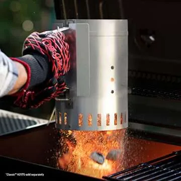 Char-Griller® Charcoal Grill Chimney Starter - Fast Lighting
