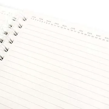 Graphique Designer Notebooks - Positive Mind. Positive Life. - Spiral Bound Writing Journals for Offices, Schools, Classrooms, and More - Hard Cover with 160 Ruled Pages (6.25" x 8.25")