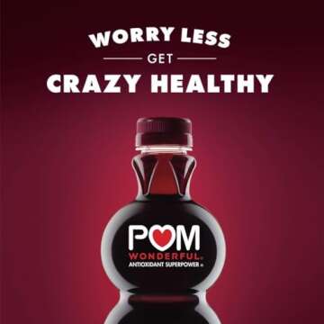 POM Wonderful 100% Pomegranate Juice, 8 Fl Oz (Pack of 8)
