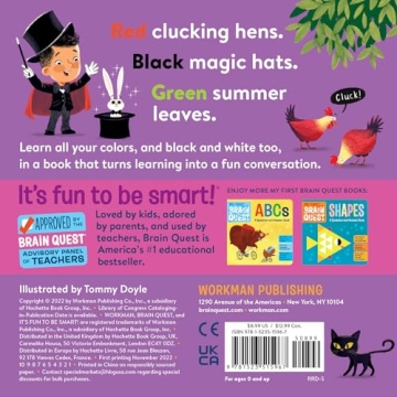 My First Brain Quest Colors Board Book for Toddlers