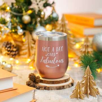 Spa Wine Tumbler - Ideal Gifts for Women this Christmas