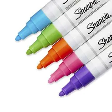 Vibrant Sharpie Oil-Based Paint Markers for Art Projects