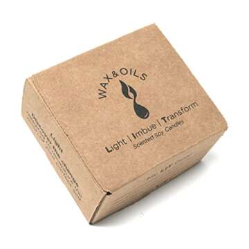 Wax and Oils Aromatherapy Hot Apple Cider Candle