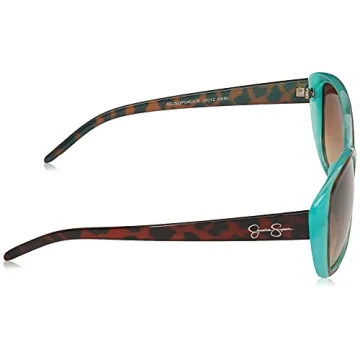 Stylish Jessica Simpson Cat Eye Sunglasses with UV Protection