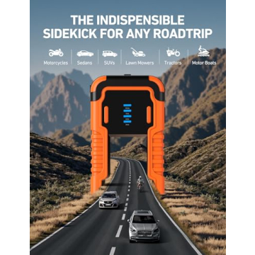 AstroAI P10 Jump Starter: 5000A Portable Power Pack