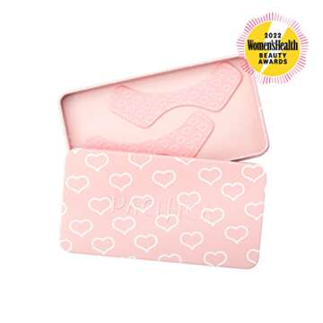 Pacifica Beauty Reusable Lip Line Mask, Skincare, Silicone Mask, For Fine Lines and Wrinkles, Lift and Firm, Pair with Serum, Storage Tin Included, Skin Care, Face Masks Skincare, Vegan, 2 Pieces