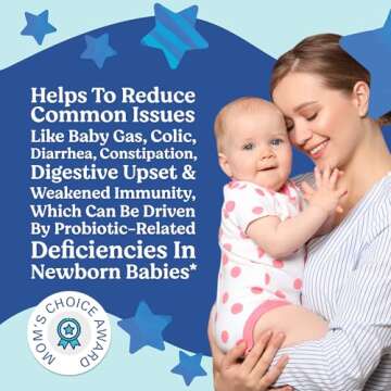 Lovebug Award Winning USDA Organic Probiotic for Infants & Babies | Helps with Colic, Reflux, Diarrh...