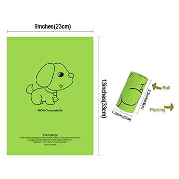 Petmolico Dog Poop Bag Holder Leash Attachment, Dog Waste Bag Dispenser Zippered Pouch, Fits Any Dog Leash, Includes Free Roll of Dog Bags, Poop Bag Dispenser - 2 Packs, Pink Marble