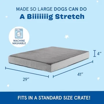 BARK Orthopedic Memory Foam Dog Bed for Comfort