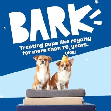 BARK Orthopedic Memory Foam Dog Bed for Comfort