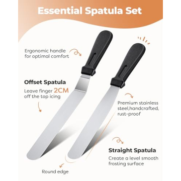 Kootek Cake Decorating Kit with Turntable & Tools