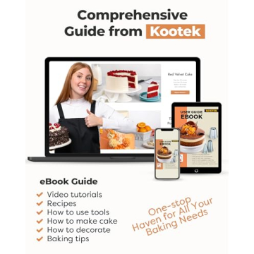 Kootek Cake Decorating Kit with Turntable & Tools