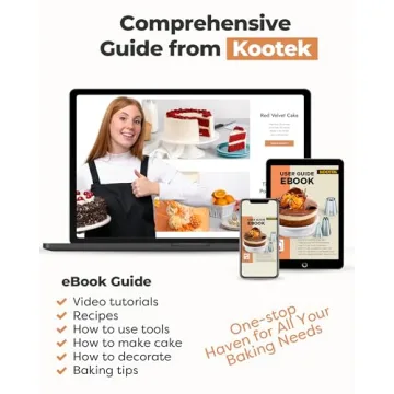 Kootek Cake Decorating Kit with Turntable & Tools