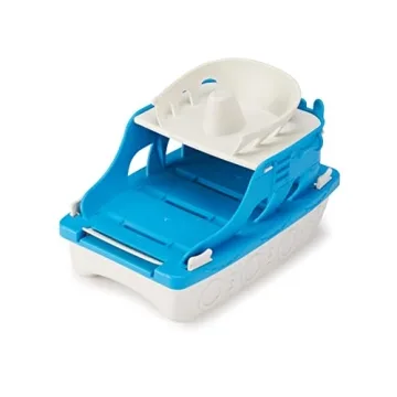 Amazon Basics Ferry Boat with 2 Mini Cars for Kids Ages 2+