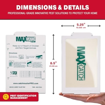 Max-Catch Mouse & Insect Glue Trap - Effective 36pk