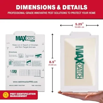 Max-Catch Mouse & Insect Glue Trap - Effective 36pk