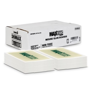 Max-Catch Mouse & Insect Glue Trap - Effective 36pk