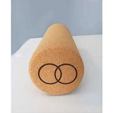 Orbsoul Cork Massage Roller - 100% All-Natural Spanish Cork, Eco-Friendly, for Muscle Pain and Tension Relief