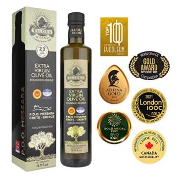 Ellora Farms, Greek Extra Virgin Olive Oil, Single Estate PDO Messara, Greece, Non GMO, cold-pressed...