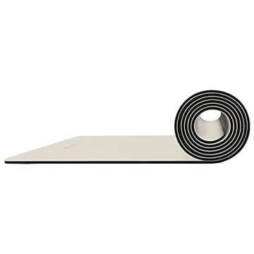 Retrospec Laguna Yoga Mat for Women & Men - Thick, Non Slip Exercise Mat for Home Workout, Quartz