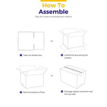 MESHA Shipping Boxes for Small Business Shipping Solutions