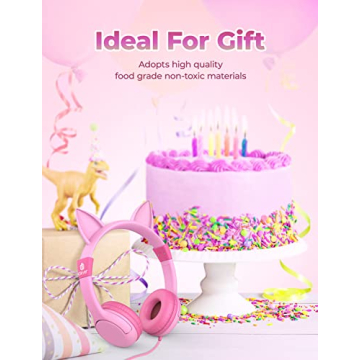 iClever HS01 Kids Headphones with Mic and Volume Control