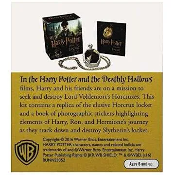 Harry Potter Locket Horcrux Kit and Sticker Book (Mega Mini Kits)