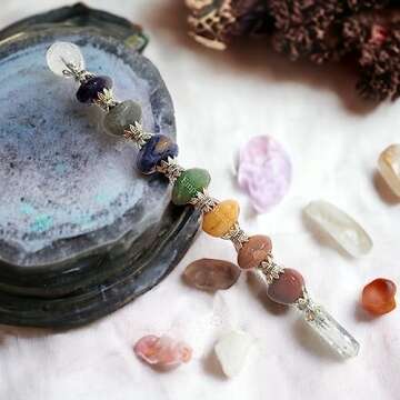 Empyreal Crystal 7 Chakra Healing Wand Metaphysical | Powerful energy balancing & aura cleansing hea...