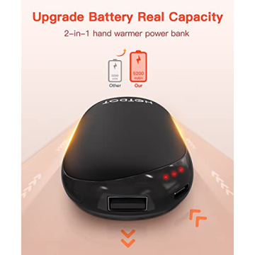 Hotdot Rechargeable Hand Warmers for Winter Comfort