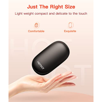 Hotdot Rechargeable Hand Warmers for Winter Comfort