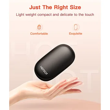 Hotdot Rechargeable Hand Warmers for Winter Comfort