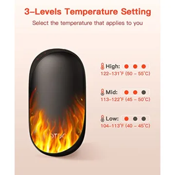 Hotdot Rechargeable Hand Warmers for Winter Comfort