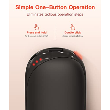 Hotdot Rechargeable Hand Warmers for Winter Comfort