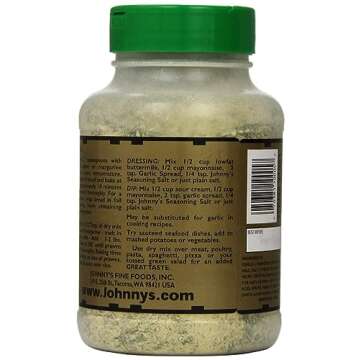 Enhance Your Meals with Johnny's Garlic Spread 18 Oz