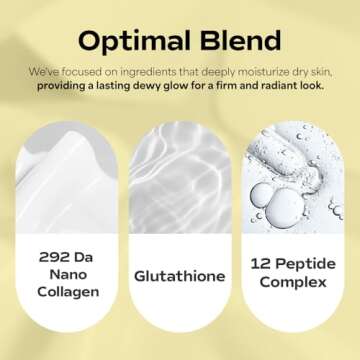 SUNGBOON EDITOR Deep Collagen Melting Patch 6pcs | Under Eye and Neck Anti- Wrinkle Patches with Real Collagen & Glutathione | Real Collagen Films for Anti Aging | Korean Skin Care