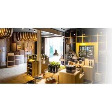 Oro Bailen Reserva Familiar Picual Cold Extracted Extra Virgin Olive Oil from Spain - 0.5 Liter / 16...