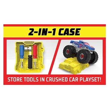 Just Play Hot Wheels Ready to Race Monster Truck Builder Set for Kids