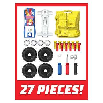 Just Play Hot Wheels Monster Truck Builder Set - Creative Fun