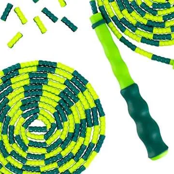 Amble Adjustable Soft Beaded Jump Rope for All Ages