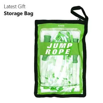 Amble Adjustable Soft Beaded Jump Rope for All Ages
