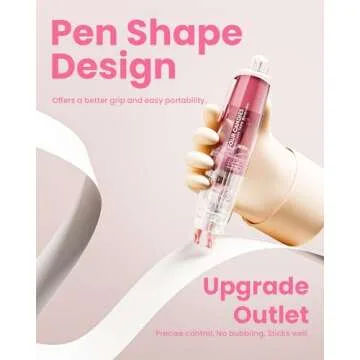 Four Candies 4PCS Refillable Retractable White Out Correction Tape, Colorful Mini Aesthetic Pen Shaped Quick Dry Easy to Use Cute White Out with 4 Extra Refills for Students School Office Supplies