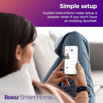 Roku 1440p Wireless Video Doorbell with Chime
