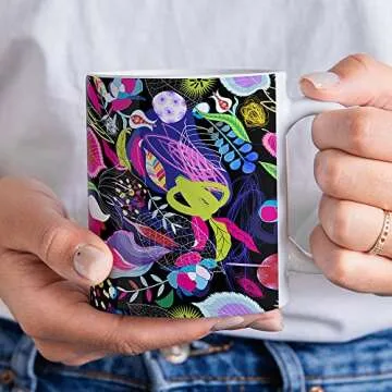 Craft Express 11 OZ Sublimation Coffee Mugs Ceramic White-Photo Mugs Cups Bulk Perfect for Easy Mug Press Crafting-Individually Packaged Set of 6