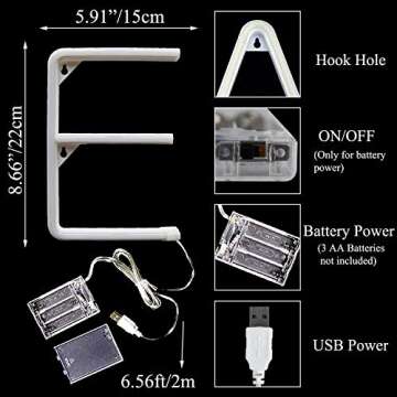 LED Pink Neon Letter E Sign for Teen Bedroom Decor