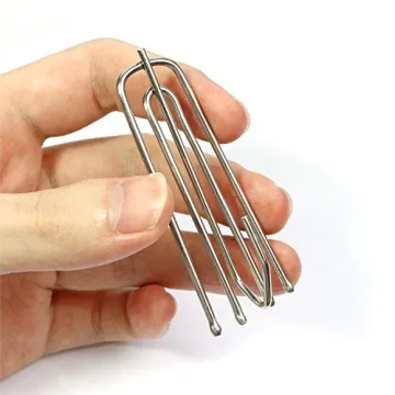 Stainless Steel Curtain Pleater Hooks - 30 Pack for Stylish Draping