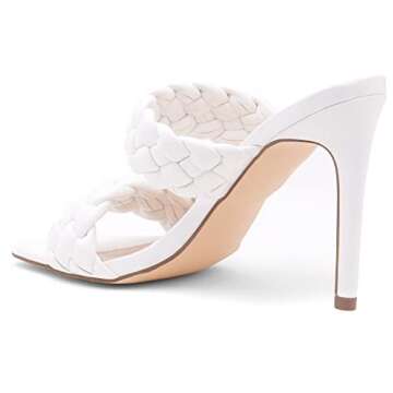 Herstyle Womens Lilah Braided Heeled Sandals for Every Occasion