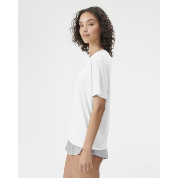 Florence by Mills Soft Oversized Boyfriend Tee Women's Comfort