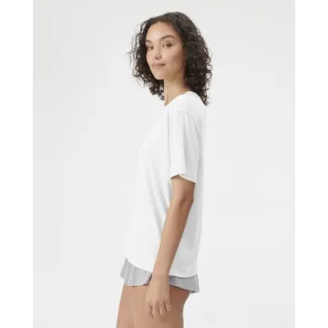 Florence by Mills Soft Oversized Boyfriend Tee Women's Comfort